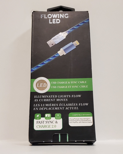 Picture of PDI ACCESSORIES FLOWING LED CHARGE and SYNC CABLE - IPHONE